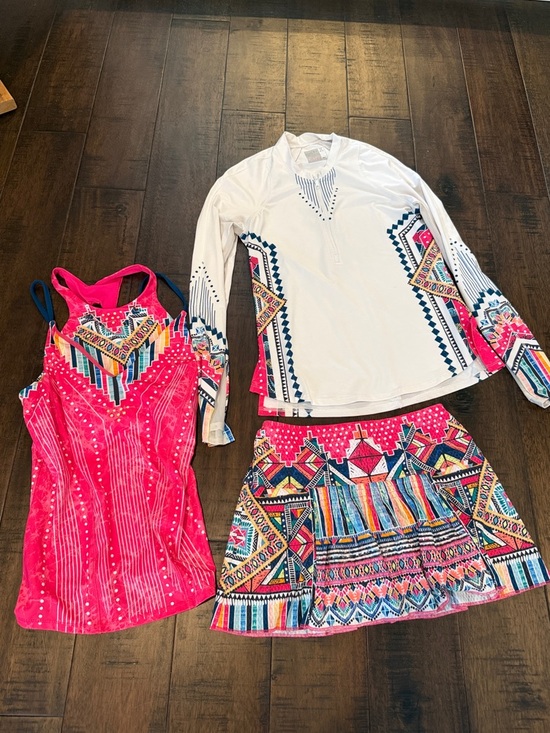 Lucky in Love Dresses & Skirts - Lucky in Love White Top with Pink 'Love' Accent